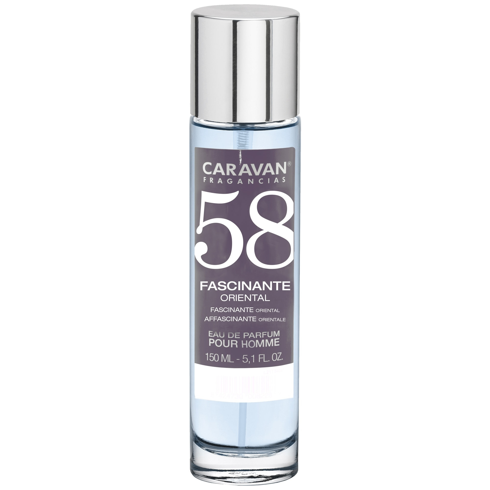 Caravan fragancias set de 3 frascos perfume de hombre nº58, de 150 ml