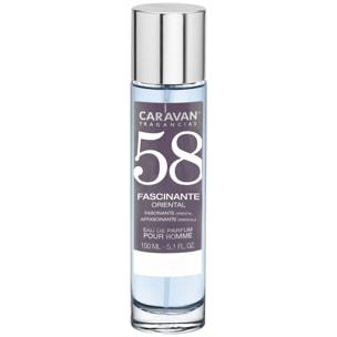 Caravan fragancias set de 3 frascos perfume de hombre nº58, de 150 ml