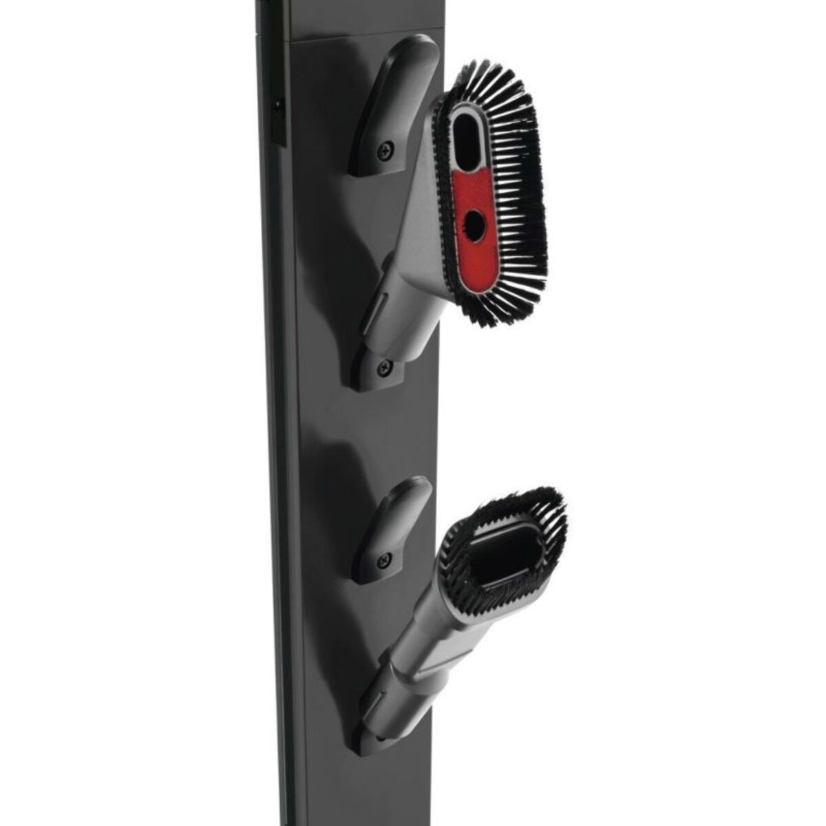 Support de rangement XAVAX Mural fixation universelle aspirateur balai noir