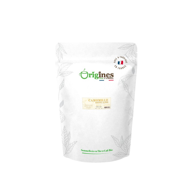 Camomille de Rhône Alpes - Plantes naturelles Bio françaises - Sachet 500g