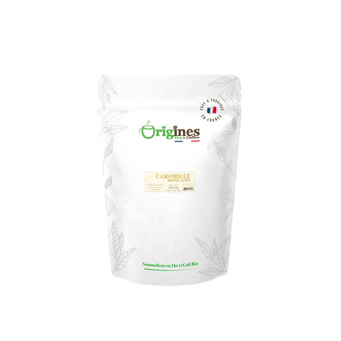 Camomille de Rhône Alpes - Plantes naturelles Bio françaises - Sachet 500g