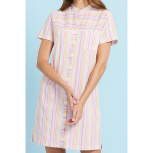 Camicia da notte donna cotone laila Noidinotte