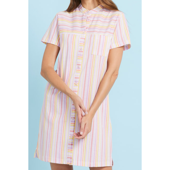 Camicia da notte donna cotone laila Noidinotte