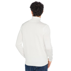 Jersey Hot Buttered cuello alto Yorkeys color blanco