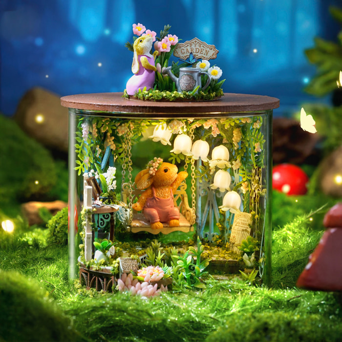 Collezione Bottiglie da Sogno, Fiaba. Modello 3D realistico con grande dettaglio e luci led.