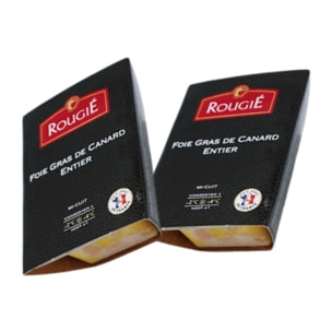 Lot de 2 - Foie Gras de Canard entier 180g - mi-cuit