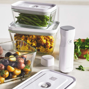 Pompe sous vide, Blanc