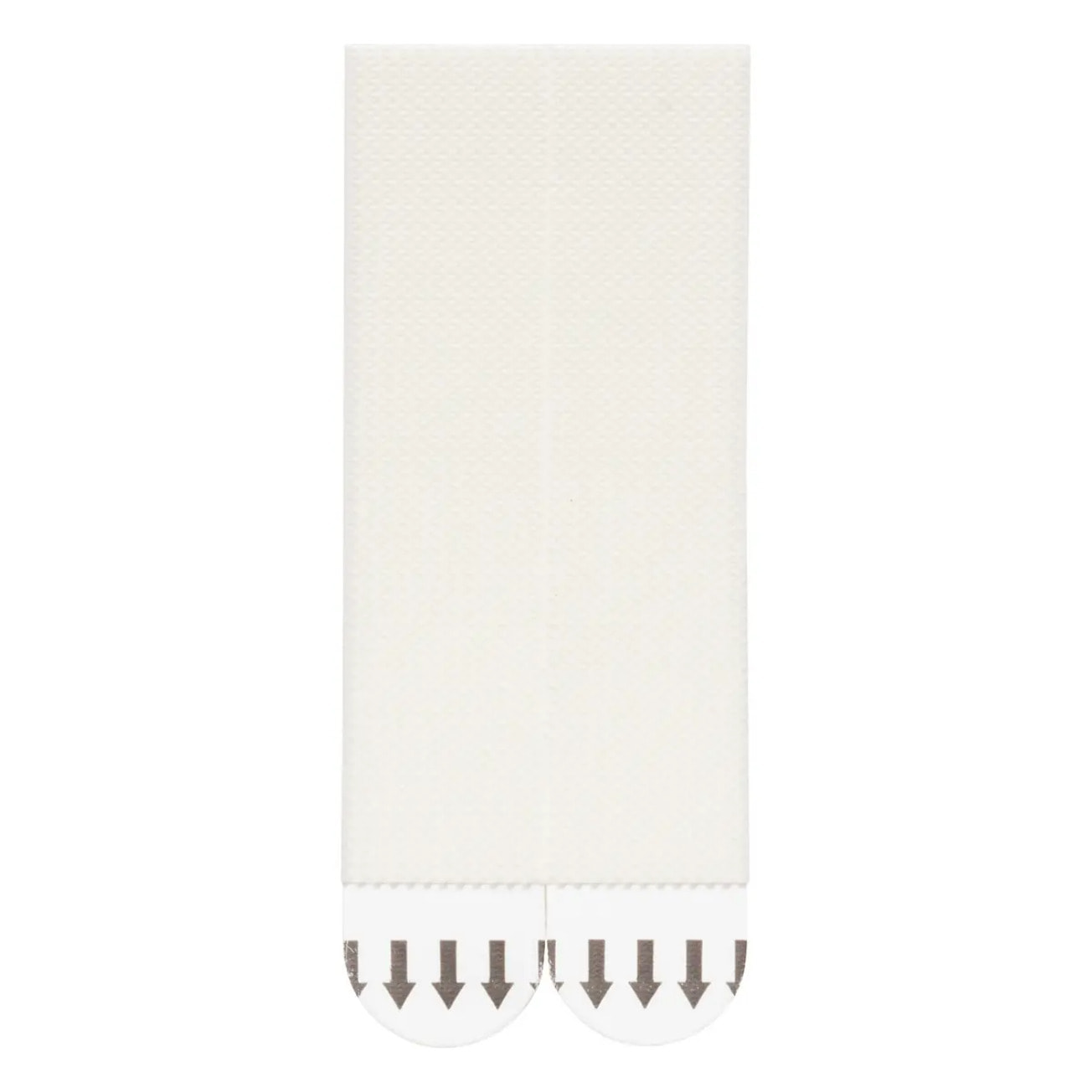 8 bandes de fixation murale sans perçage blanc 9,3x1,9cm