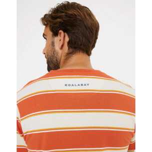 Camiseta Manga Corta Naranja - Kenneth