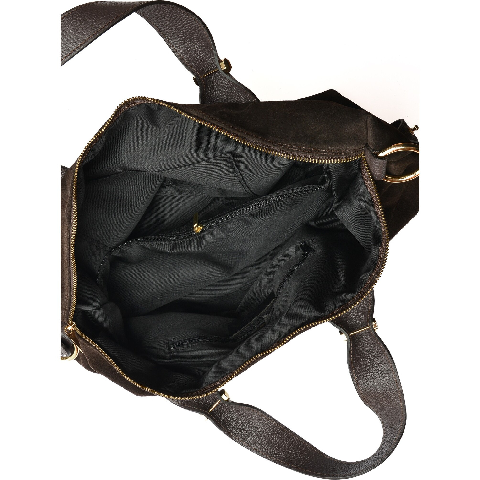 Borsa a mano Anna Luchini Marrone