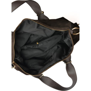 Borsa a mano Anna Luchini Marrone