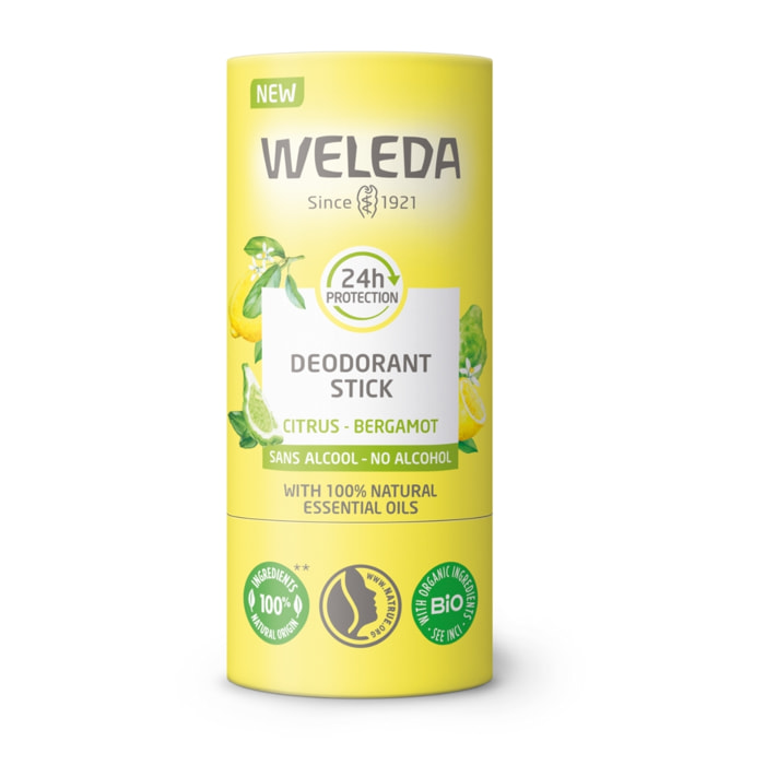 WELEDA - Deodorant stick Citrus Bergamot