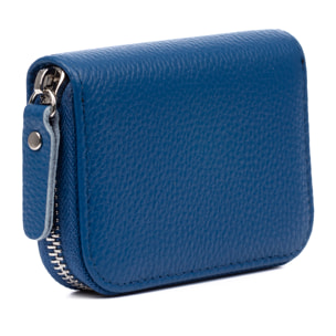 Balocco cartera tarjetero mujer. Piel auténtica Dollaro.