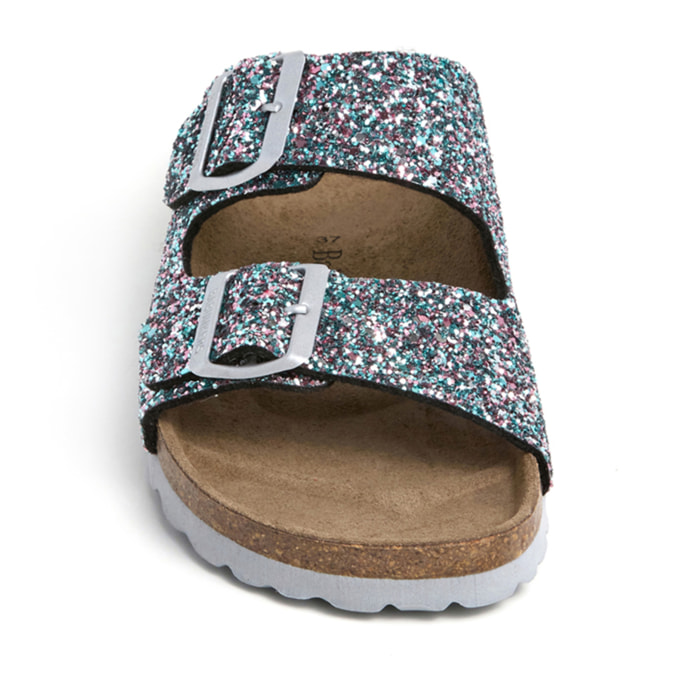 SANDALIA BABUNKERS AZUL