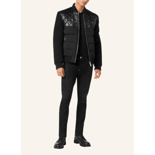 PHILIPP PLEIN Bomber de cuero