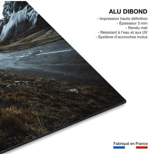 Tableau sur la route du galibier Tableau alu Dibond