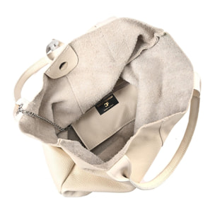 Borsa a mano Carla Ferreri Beige