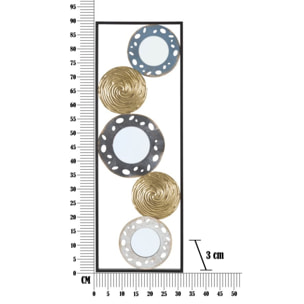 PANNELLO IN FERRO GLOTY RET.-B- CM 31X3X90