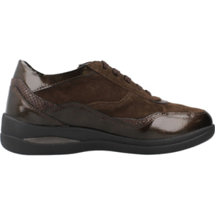 Sneakers de  Mujer de la marca STONEFLY  modelo AURORA 25 VELOUR/S PATENT Brown