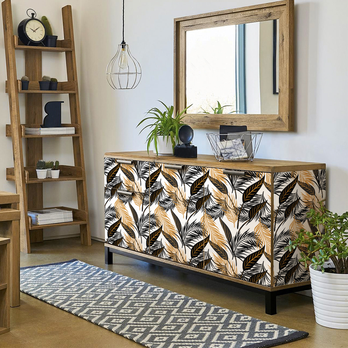 Sticker meuble tropical carrasco 40 x 60 cm