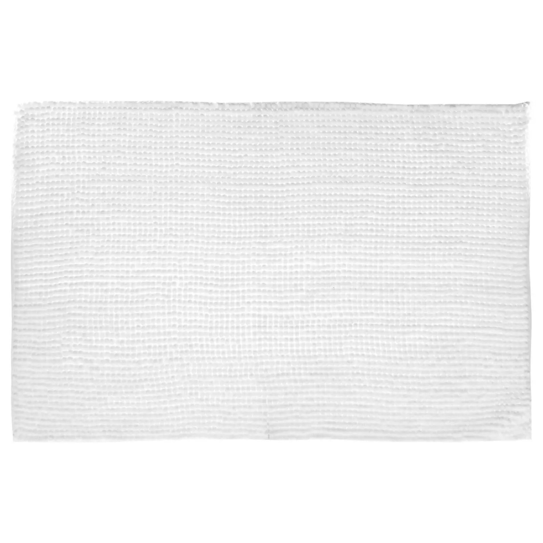 Tapis de bain 50x80cm "Colorama" blanc
