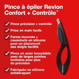 Pince à Épiler Confort + Contrôle - Pince à Epiler à Large Prise