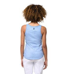 Camiseta de tirantes mujer Leone Azul