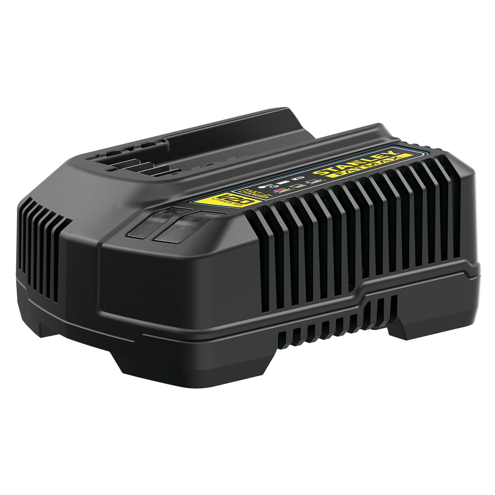 Chargeur batterie lithium-ion 18V 4 Ah, Gamme FATMAX V20 avec une technologie améliorée - STANLEY Fatmax SFMCB14-QW