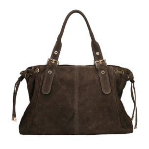 Borsa a mano da donna Made in Italy - Modello Celeste Plus - 100% pelle - 20.0 x 28.5 x 41.0 cm