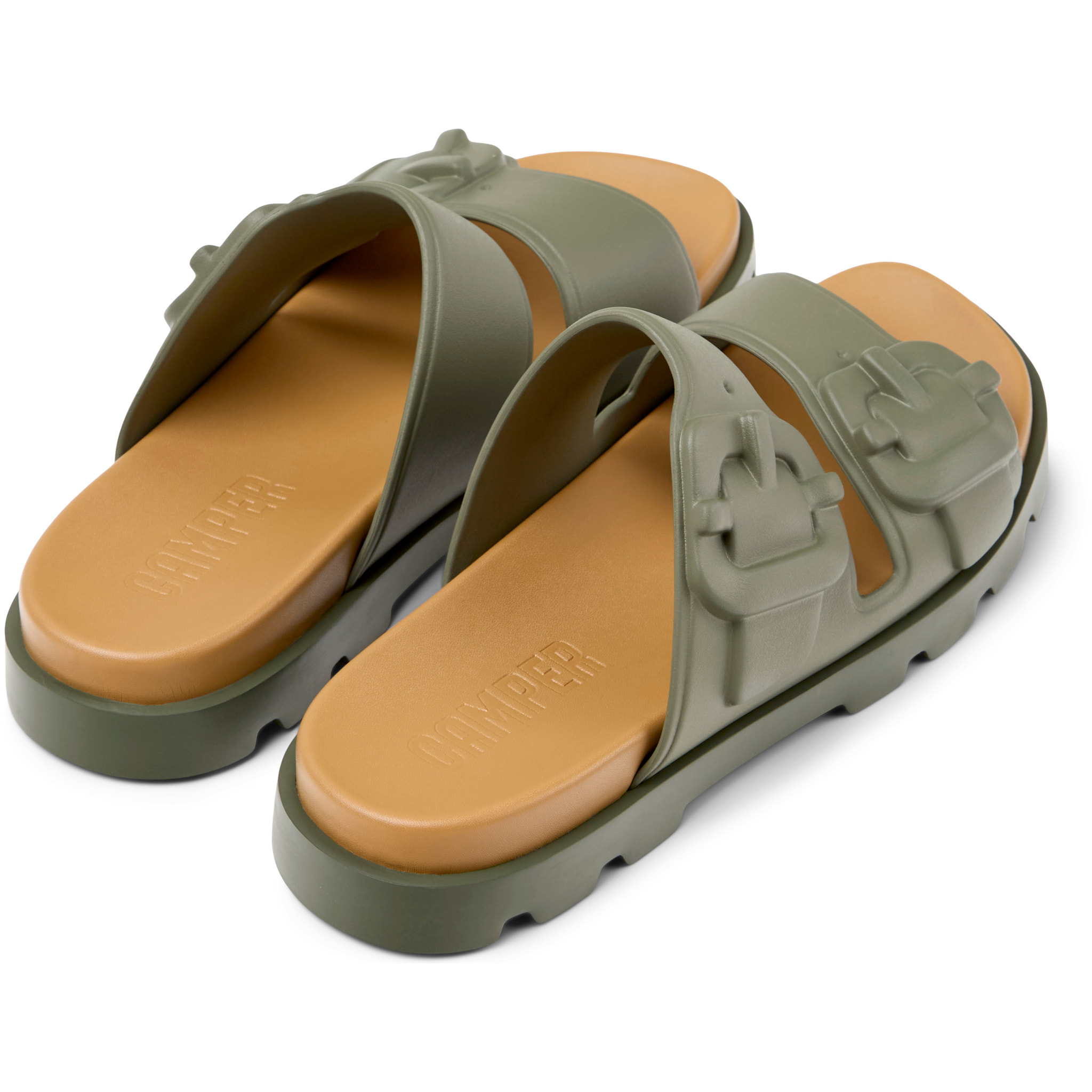 Sandali - CAMPER Brutus Sandal - Verde - Sintetico