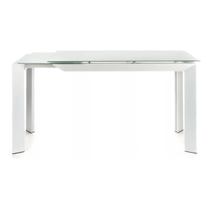 Tomasucci  tavolo allungabile BLADE 120 - WHITE bianco