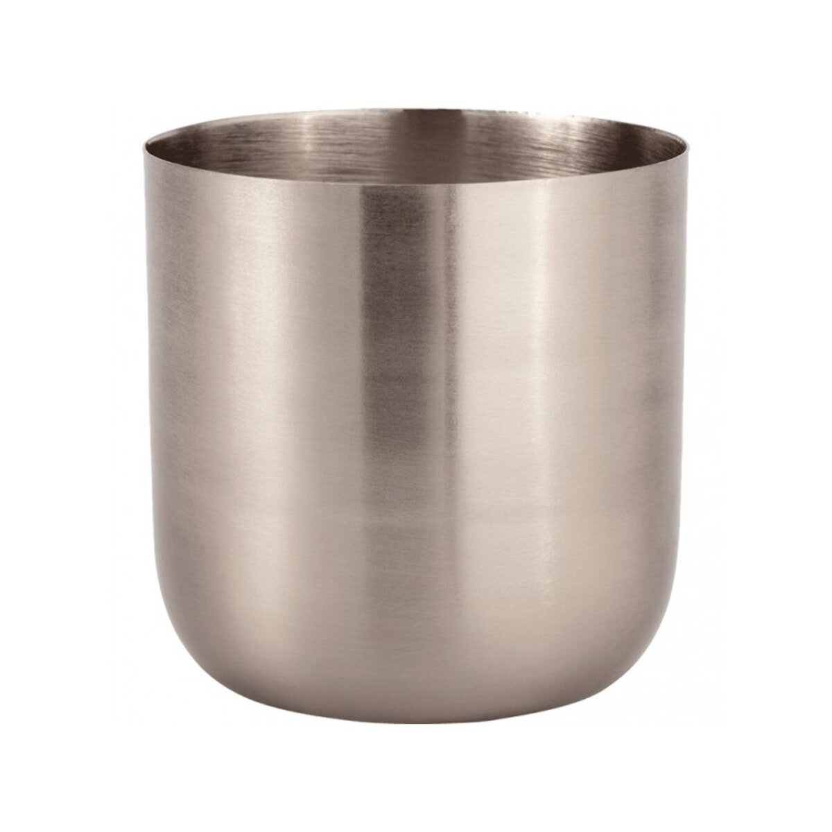 Bougie coupelle argenté H.6,5 cm - EPSILON 048