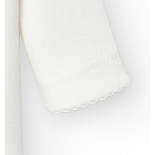 Body cruzado bebé manga larga algodón