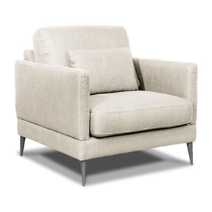 Fauteuil Tissu Splendido, 1 Place, Style Contemporain