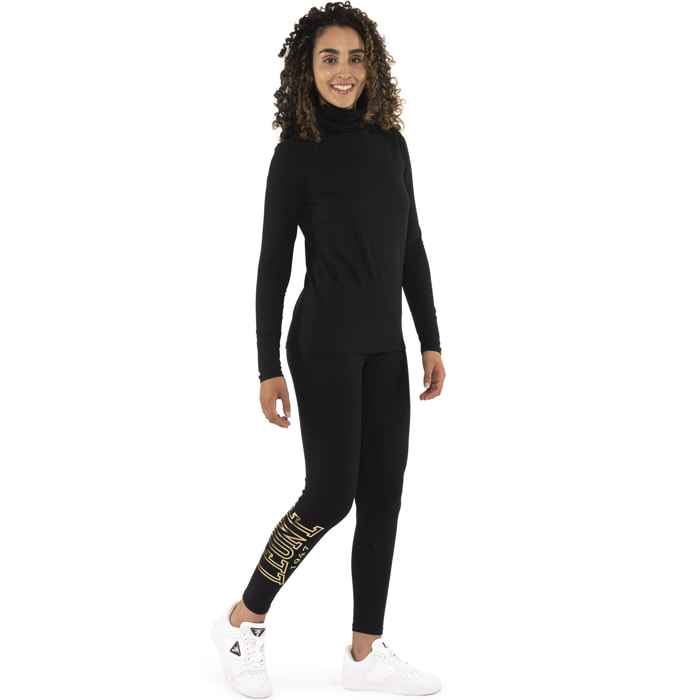 T-shirt a manica lunga dolcevita da donna 'Never Without'