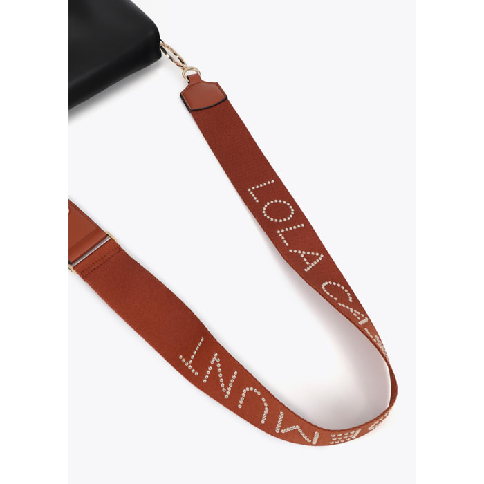 Tracolla in metallo con logo