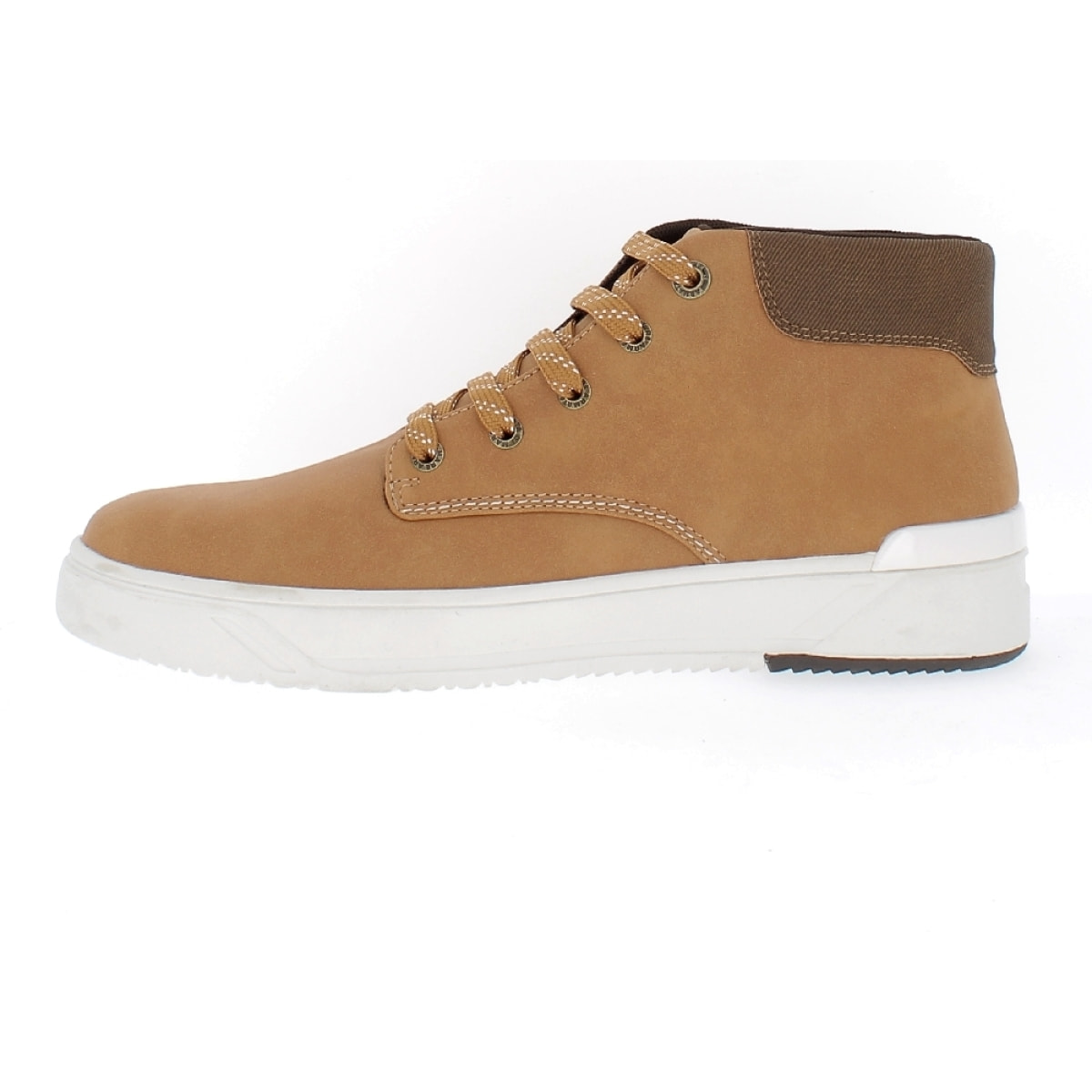 Armata di Mare Scarpe Uomo Sneakers Mid Stringate con Soletta Rimovibile in Memory Foam AMU W23D431 Honey