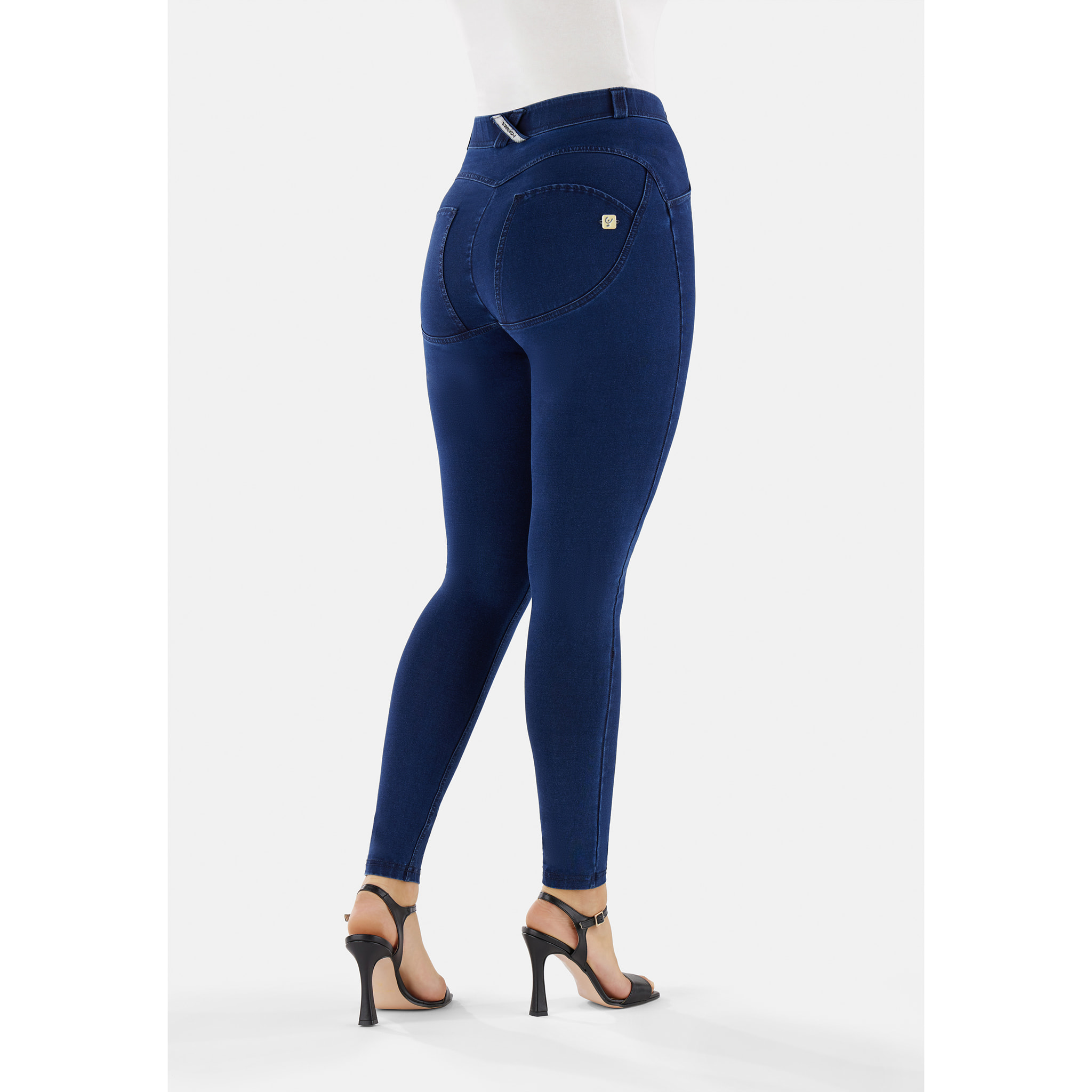 Jeggings push up WR.UP® curvy gamba superskinny jersey-denim