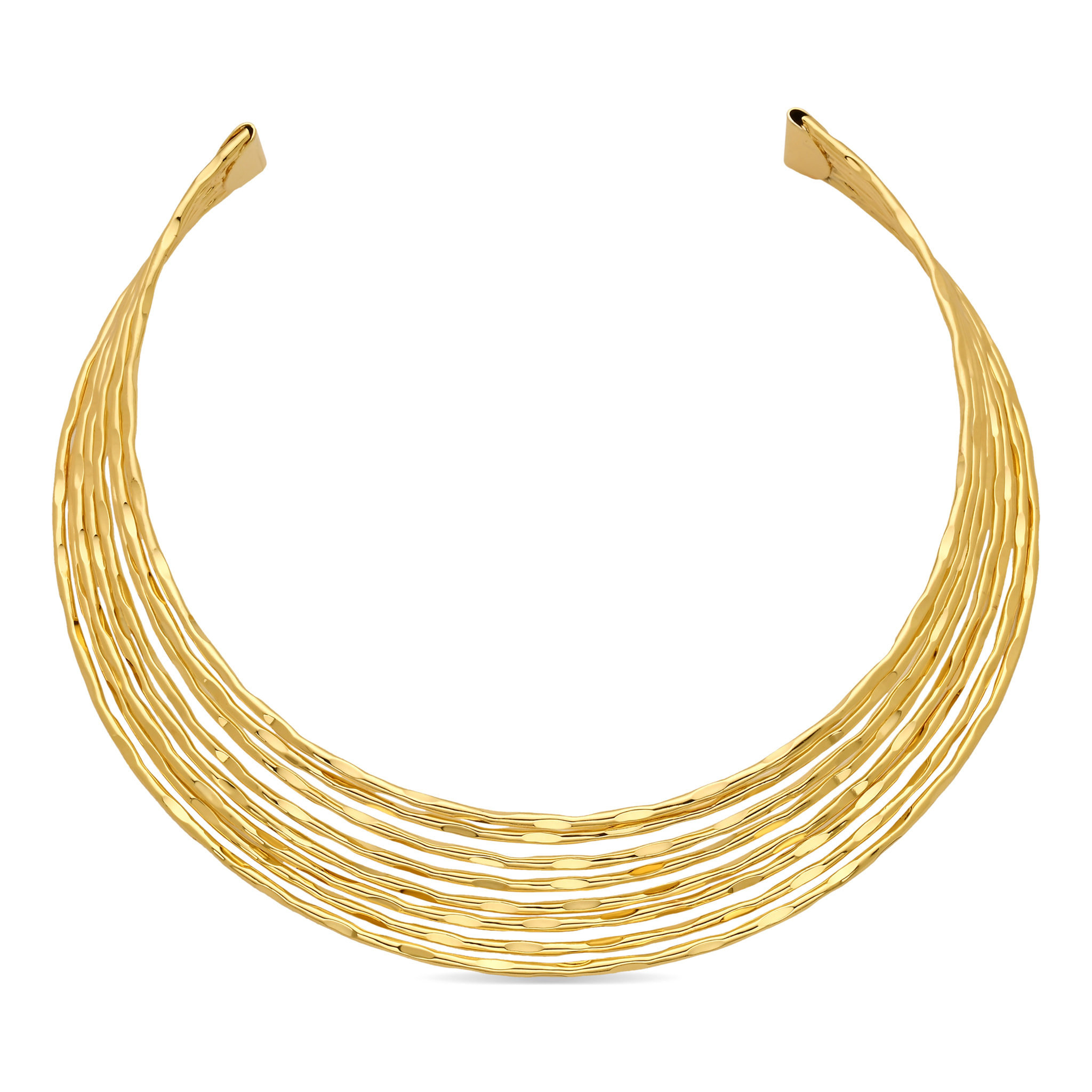 Collar Kaku acabado oro amarillo 18k