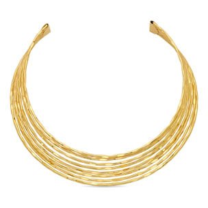 Collar Kaku acabado oro amarillo 18k