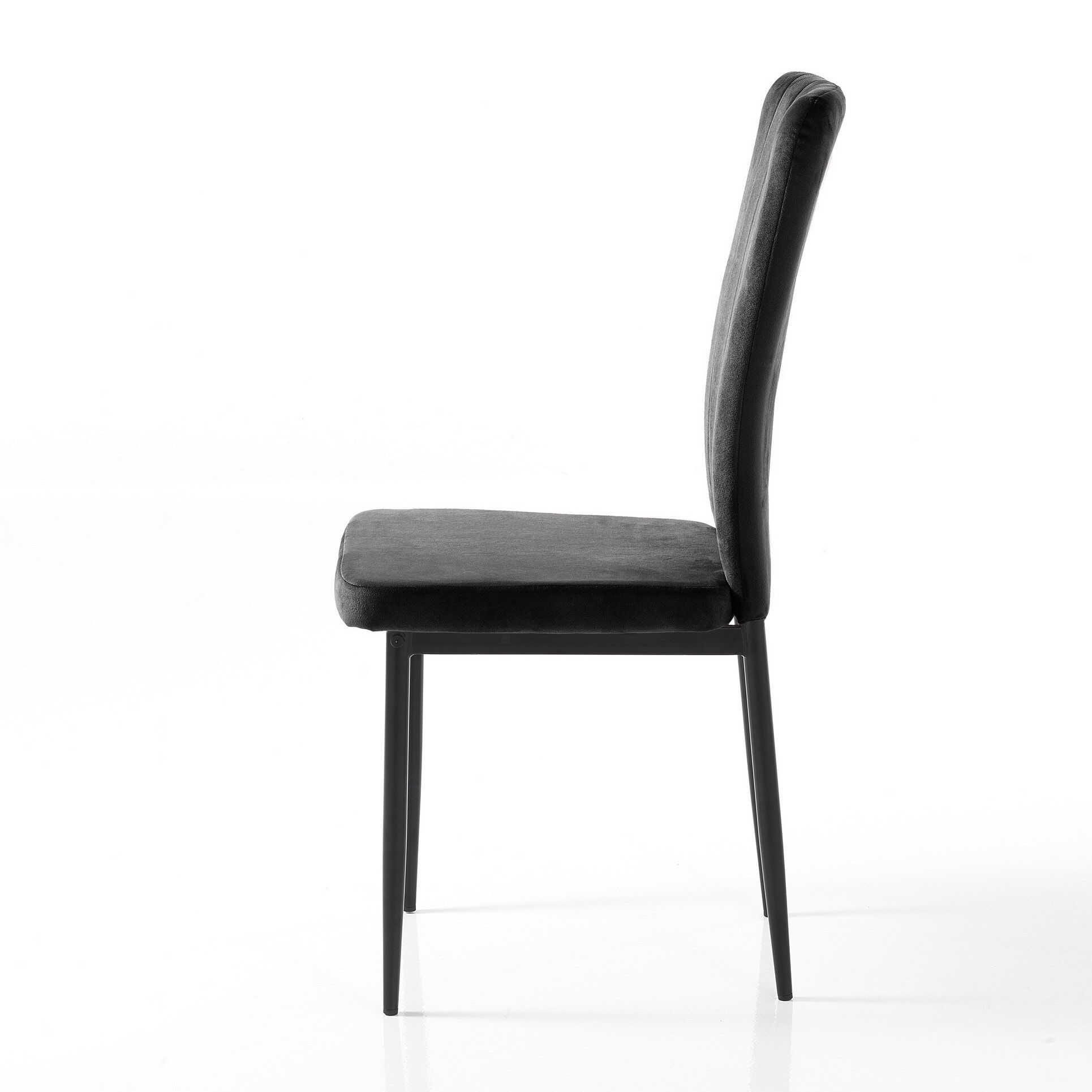 ORESTELUCHETTA Set 4 Sedie SILLY BLACK