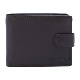 Portafoglio  da uomo In Vera pelle Made in Italy 12,5x9,5x3 cm