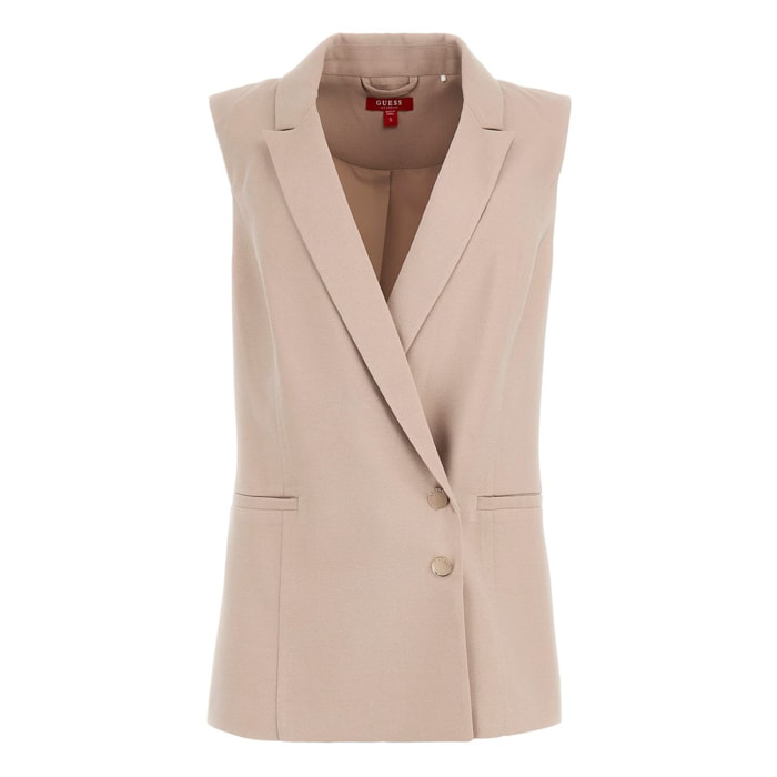 Gilet sans manches Ariane - beige rosé