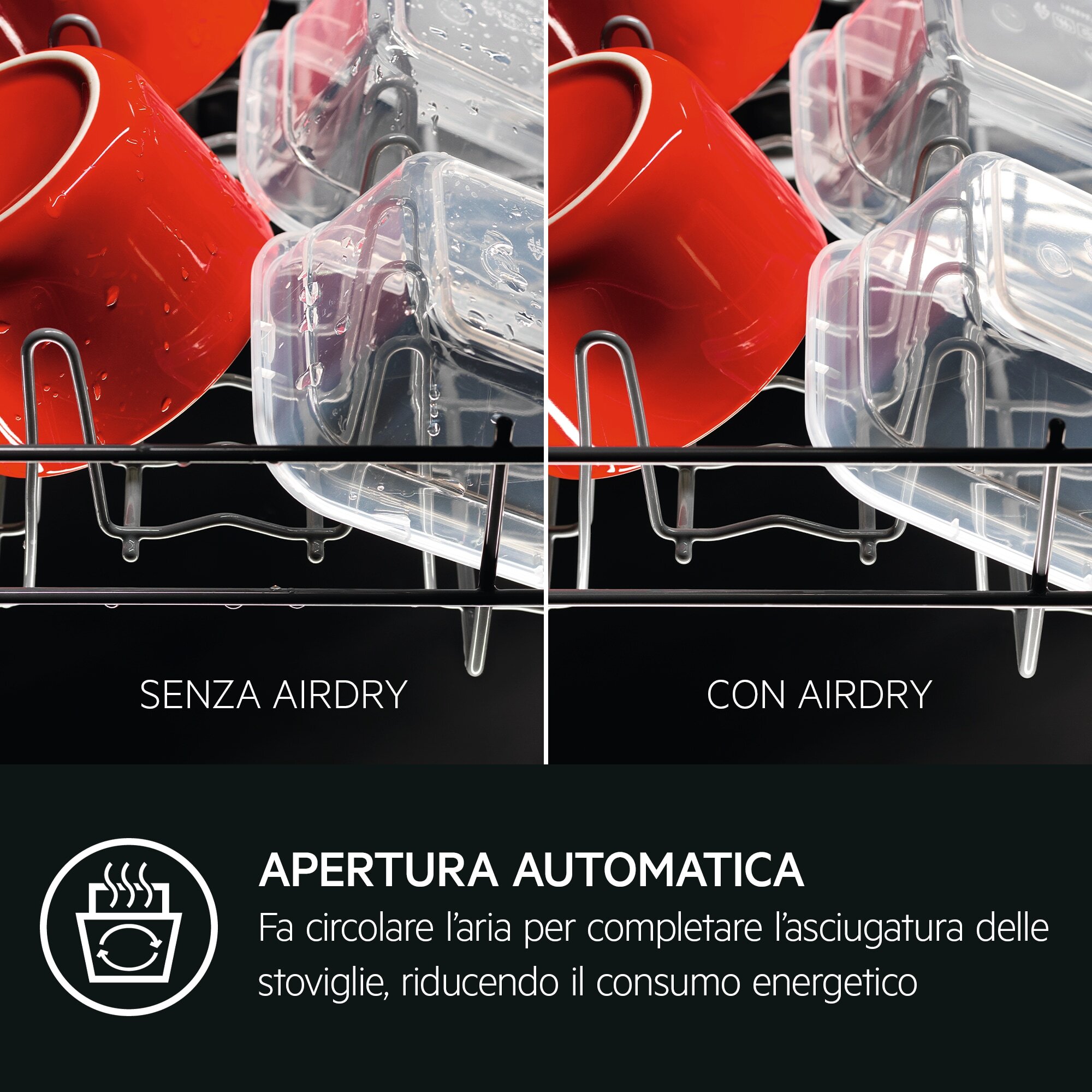 AEG Lavastoviglie integrata totale serie 7000 GlassCare 60 cm FSE74707P