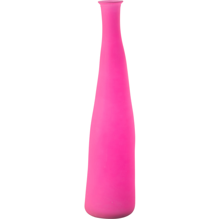 J-Line base Bouteille - verre - rose - small