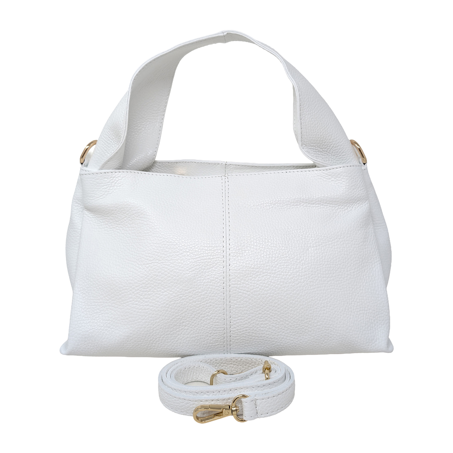 Borsa a Mano in Vera Pelle Dollaro Made in Italy