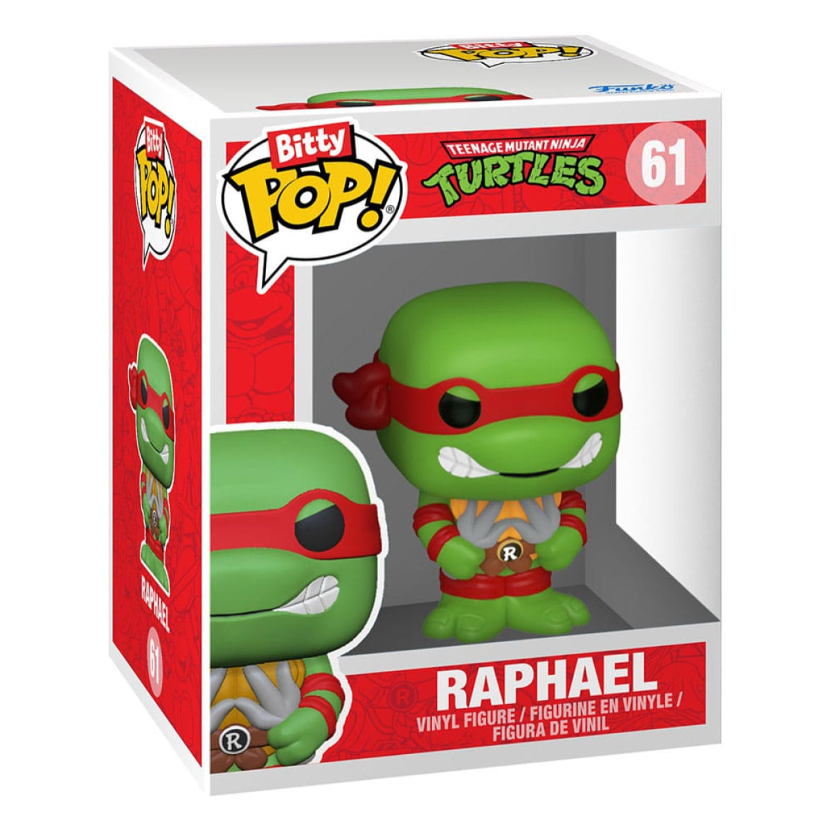 Tartarughe Ninja Bitty Pop! Vinile Figura 4-pack Splinter 2,5 Cm Funko