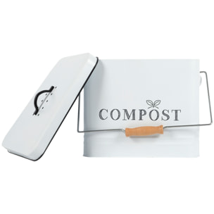 Poubelle A Compost Metal 10l