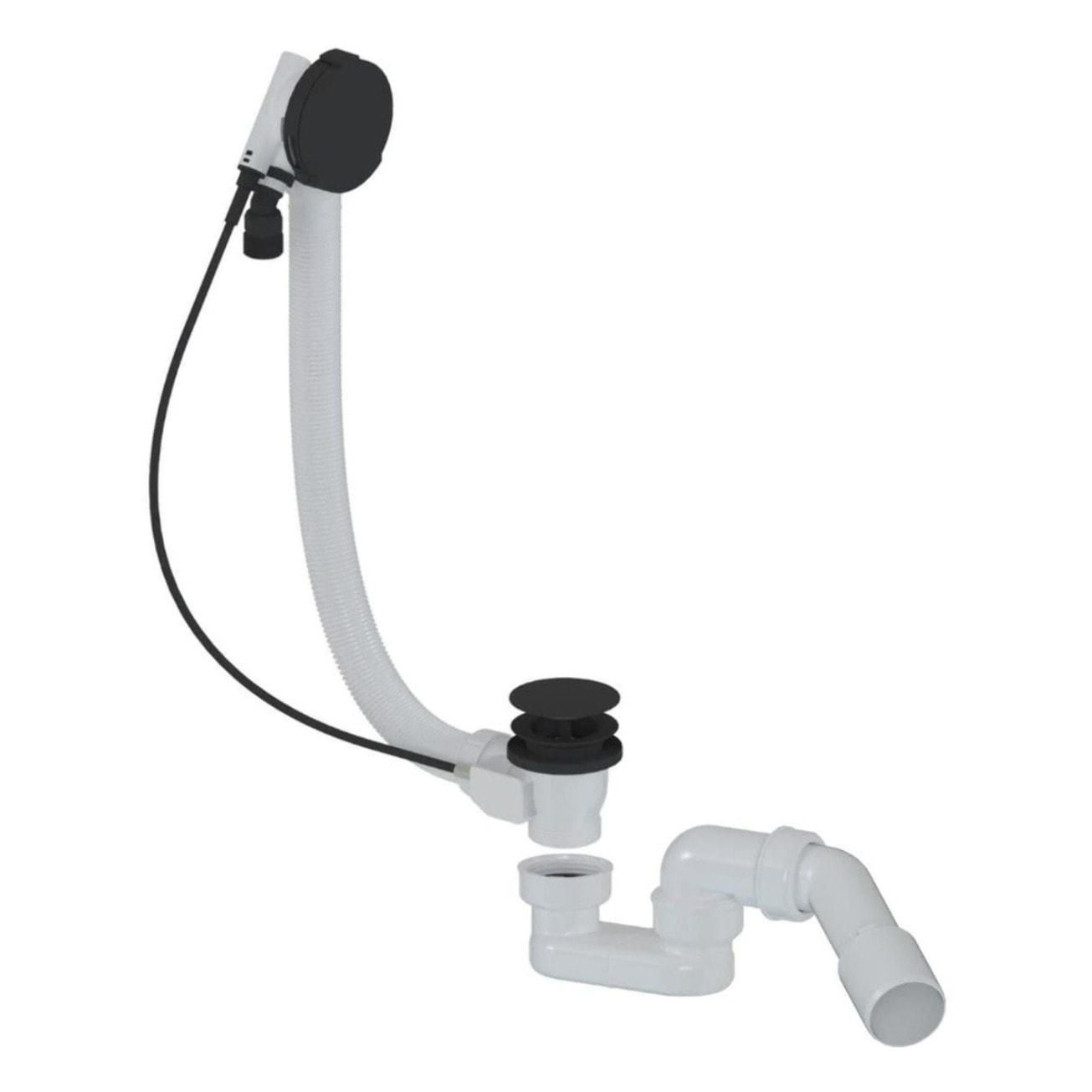 Automatisme de vidage 60cm SAT, noir mat (SATAVAPROP8)