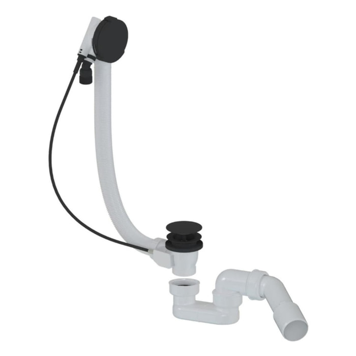 Automatisme de vidage 60cm SAT, noir mat (SATAVAPROP8)